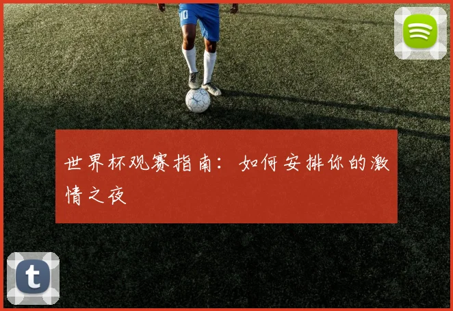 世界杯观赛指南：如何安排你的激情之夜